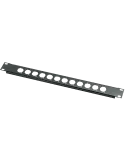  EUROMET C12 Panels - XLR-Panel 1 HE 12 Löcher|MusicGoodDeal 