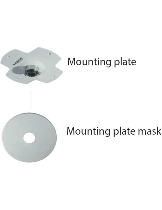  EUROMET 9262 Arakno - White extension column M|MusicGoodDeal 