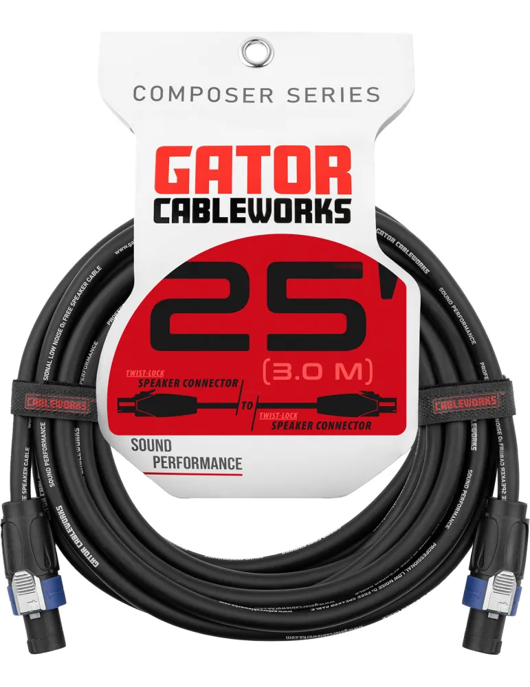 CABLEWORKS GCWC-SPK-25-2TL | MusicGoodDeal