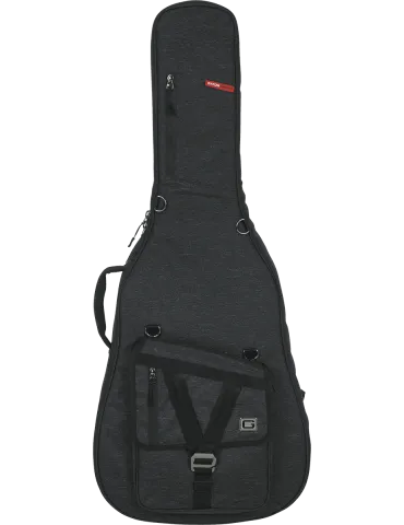 Gator GT-JUMBO-BLK GT noire pour guitare acoustique de type Jumbo