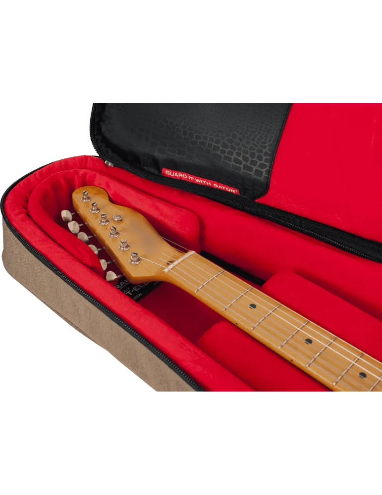 GATOR CASES GT-ELECTRIC-TAN | MusicGoodDeal