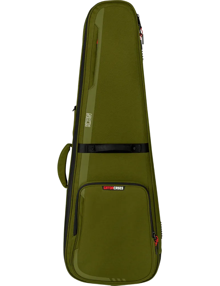 GATOR CASES G-ICONELECTRIC-GRN | MusicGoodDeal
