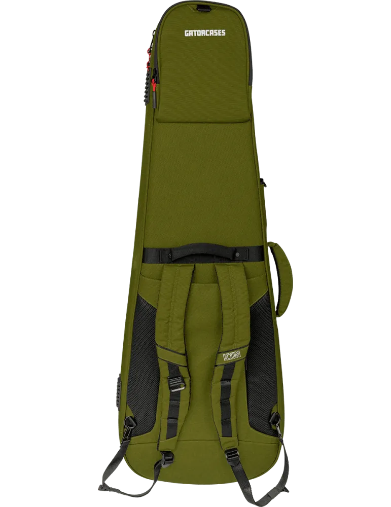 GATOR CASES G-ICONELECTRIC-GRN | MusicGoodDeal