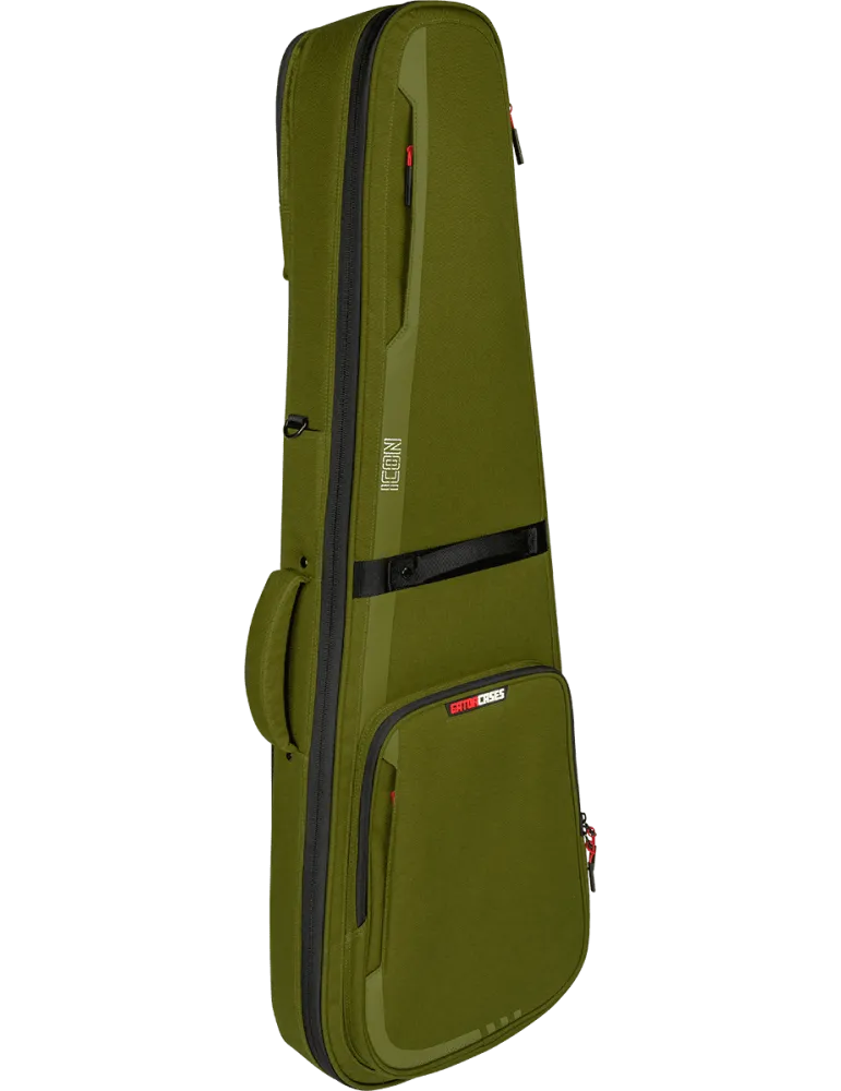 GATOR CASES G-ICONELECTRIC-GRN | MusicGoodDeal