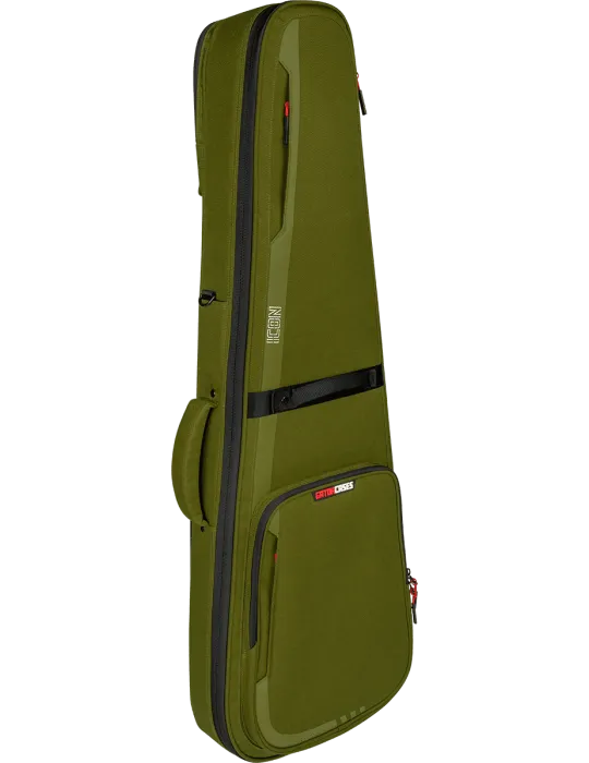 GATOR CASES G-ICONELECTRIC-GRN | MusicGoodDeal