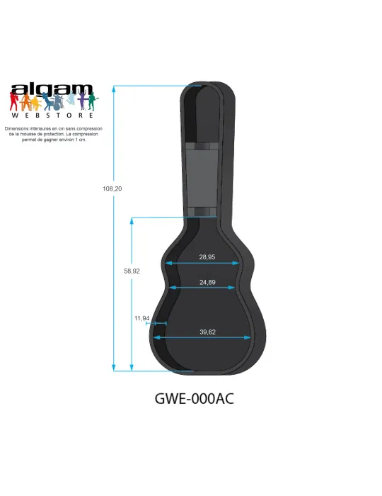 GATOR CASES GWE-000AC | MusicGoodDeal