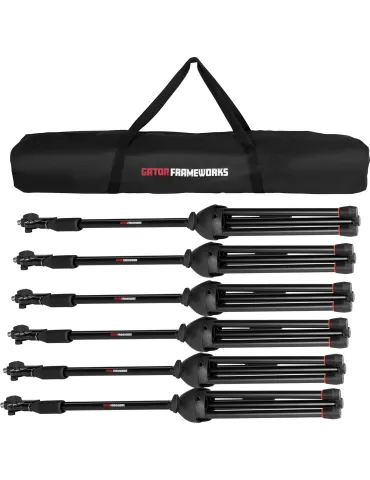 GATOR FRAMEWORKS GFW-MIC-6PACKBG | MusicGoodDeal