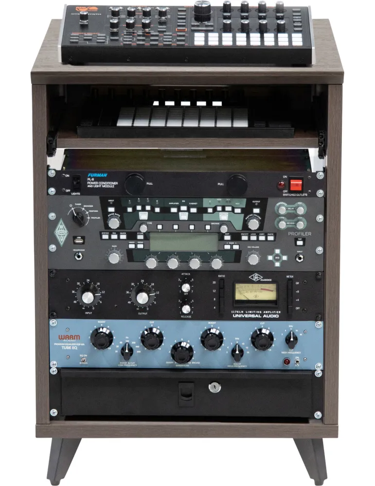GATOR FRAMEWORKS GFW-ELITEDESKRK-BRN | MusicGoodDeal