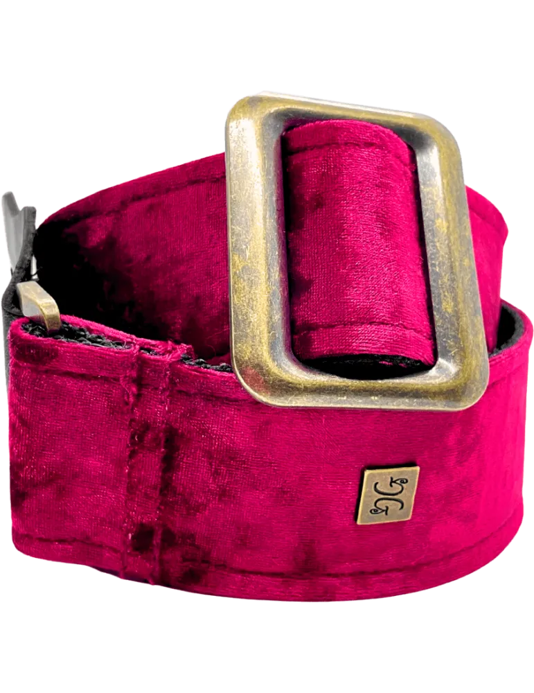 GET M GET M CRUSHED-VELV-BURGUNDY | MusicGoodDeal