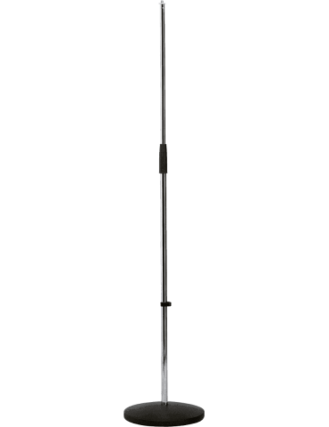  K&M 260-1C Standard - Runde Basis. Verchromt|MusicGoodDeal 