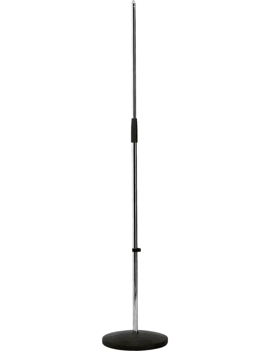  K&M 260-1C Standard - Runde Basis. Verchromt|MusicGoodDeal 