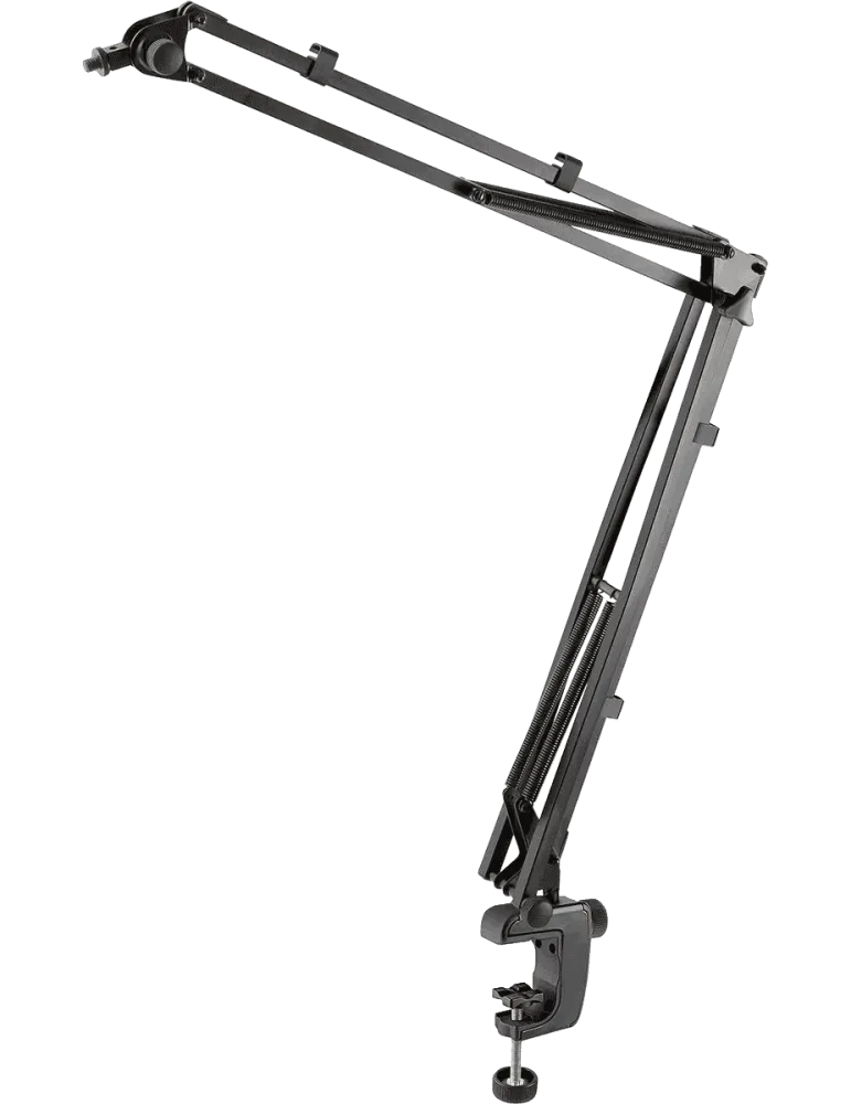  K&M 23840 Clamp Mount - 23840 Articulating Table Top Microphone Boom|MusicGoodDeal 