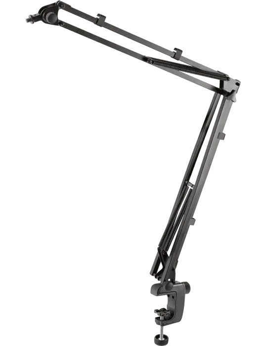  K&M 23840 Clamp Mount - 23840 Articulating Table Top Microphone Boom|MusicGoodDeal 