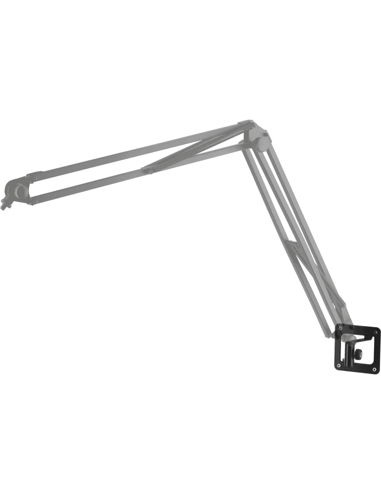  K&M 23856 Montaje con pinzas - Soporte de pared para brazo de micrófono articulado|MusicGoodDeal 