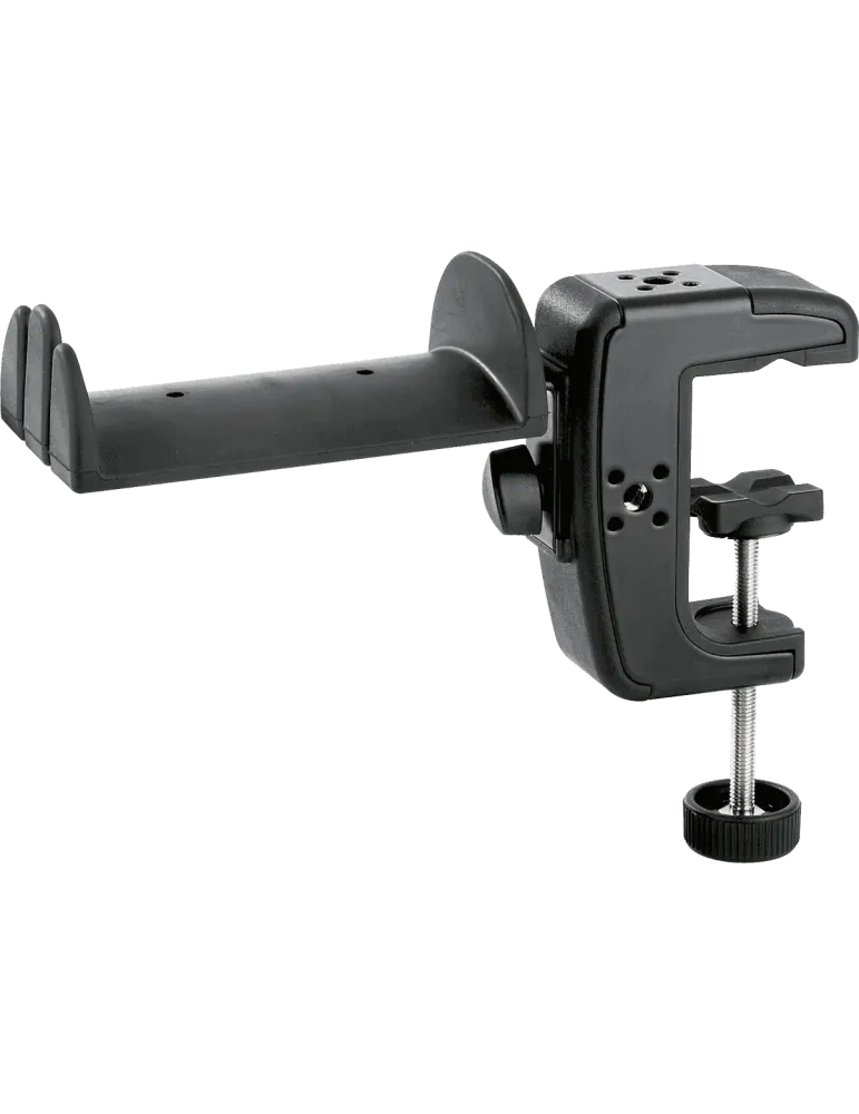  K&M 16085 Clamped in place. Swivel|MusicGoodDeal 