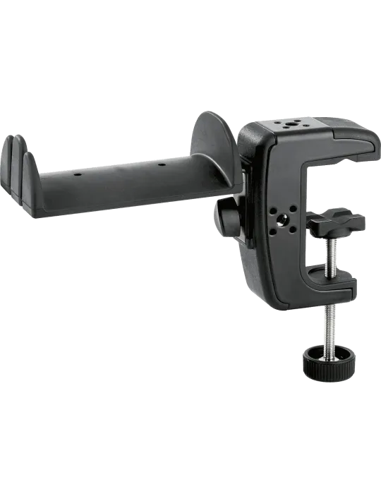  K&M 16085 Clamped in place. Swivel|MusicGoodDeal 