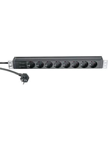  K&M 28673 Stromversorgung - Steckdosenleiste 230V 8 Steckdosen|MusicGoodDeal 