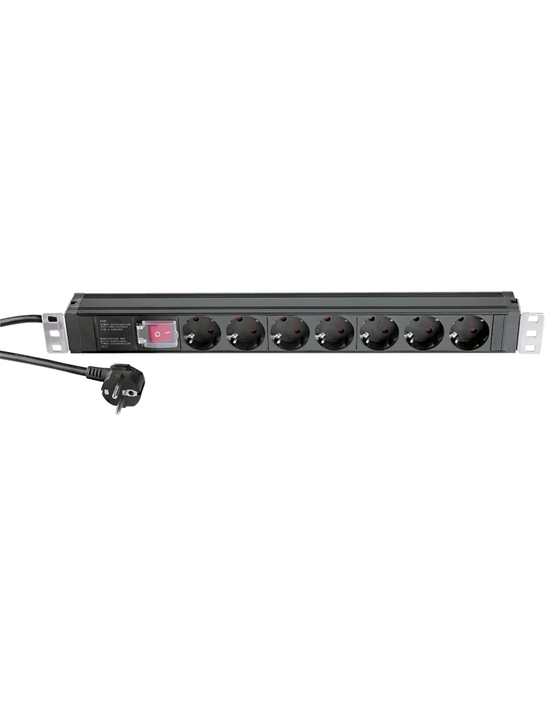  K&M 28674 Power supply - Multi-socket 230V 7 sockets with inter.|MusicGoodDeal 