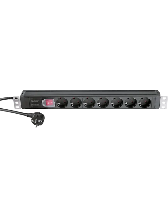  K&M 28674 Power supply - Multi-socket 230V 7 sockets with inter.|MusicGoodDeal 
