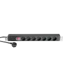  K&M 28674 Power supply - Multi-socket 230V 7 sockets with inter.|MusicGoodDeal 
