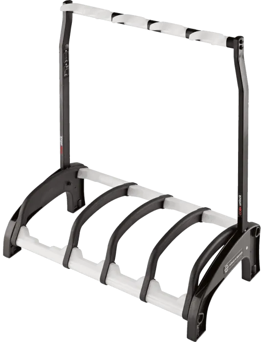  K&M 17534 Multi-support - For 3+1 guitars. Translucent|MusicGoodDeal 