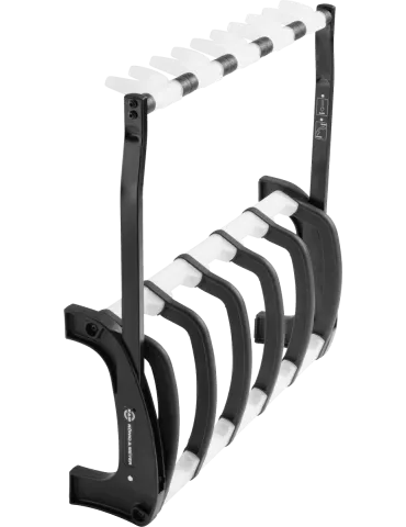  K&M 17525 Multi-support - For 5 electric guitars. Translucent|MusicGoodDeal  2