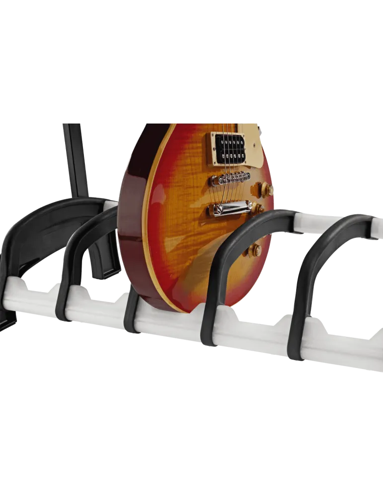  K&M 17525 Multi-support - For 5 electric guitars. Translucent|MusicGoodDeal 