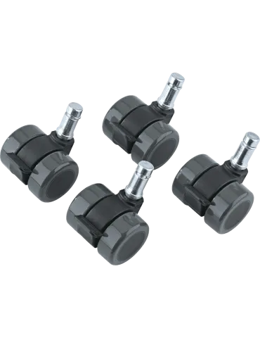  K&M 17510 Multihalter - Satz von 4 Rollen mit Bremse|MusicGoodDeal 