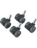  K&M 17510 Multi-support - Set of 4 castors with brake|MusicGoodDeal 