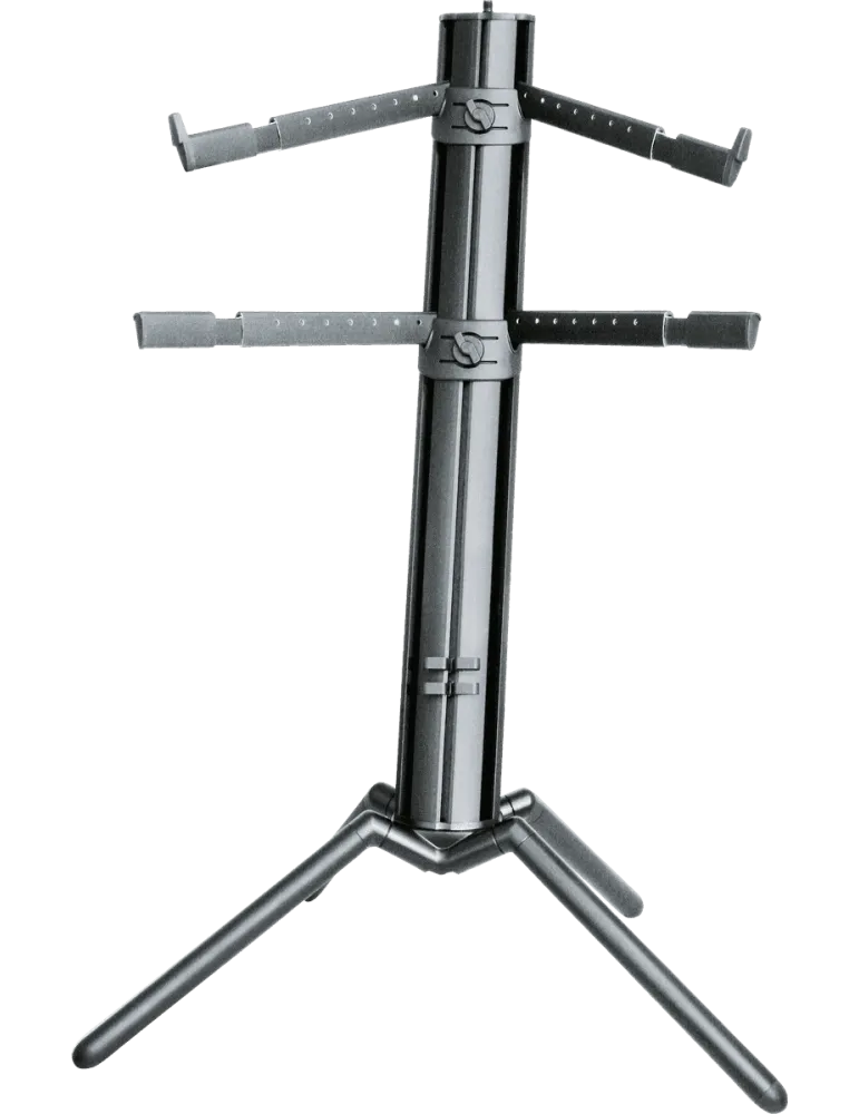  K&M 18860B Spider Pro - 2 Ebenen. Kann erweitert werden. Schwarz|MusicGoodDeal 