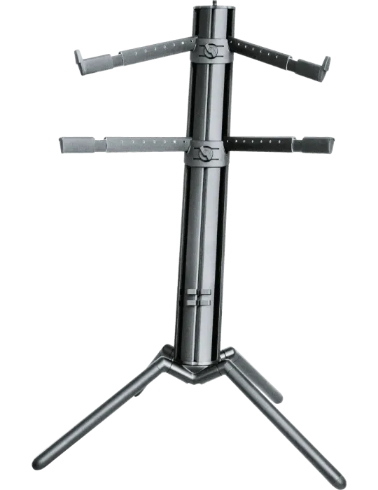  K&M 18860B Spider Pro - 2 Ebenen. Kann erweitert werden. Schwarz|MusicGoodDeal 