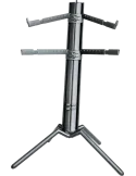  K&M 18860B Spider Pro - 2 Ebenen. Kann erweitert werden. Schwarz|MusicGoodDeal 
