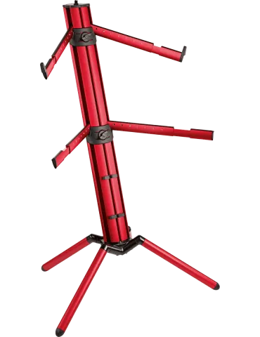  K&M 18860R Spider Pro - 2 Ebenen. Kann erweitert werden. Rot|MusicGoodDeal 