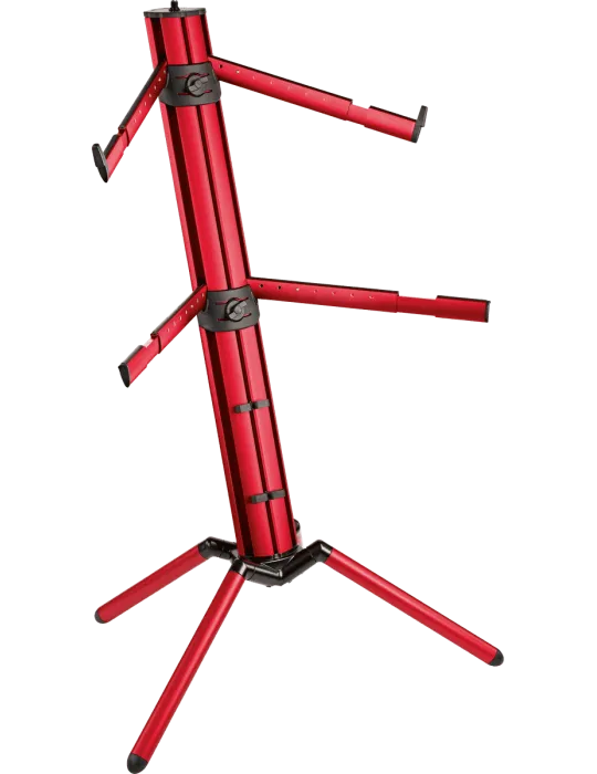  K&M 18860R Spider Pro - 2 Ebenen. Kann erweitert werden. Rot|MusicGoodDeal 