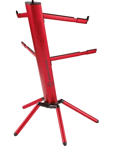 K&M 18860R Spider Pro - 2 Ebenen. Kann erweitert werden. Rot|MusicGoodDeal  2