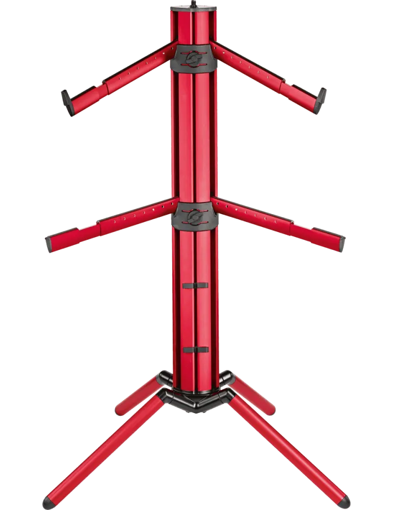  K&M 18860R Spider Pro - 2 Ebenen. Kann erweitert werden. Rot|MusicGoodDeal 