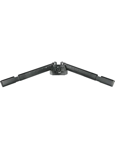  K&M 18865B Optionen - Gerade Arme. Schwarz|MusicGoodDeal 