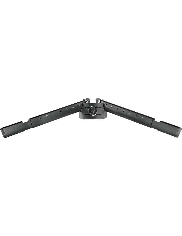  K&M 18865B Optionen - Gerade Arme. Schwarz|MusicGoodDeal 
