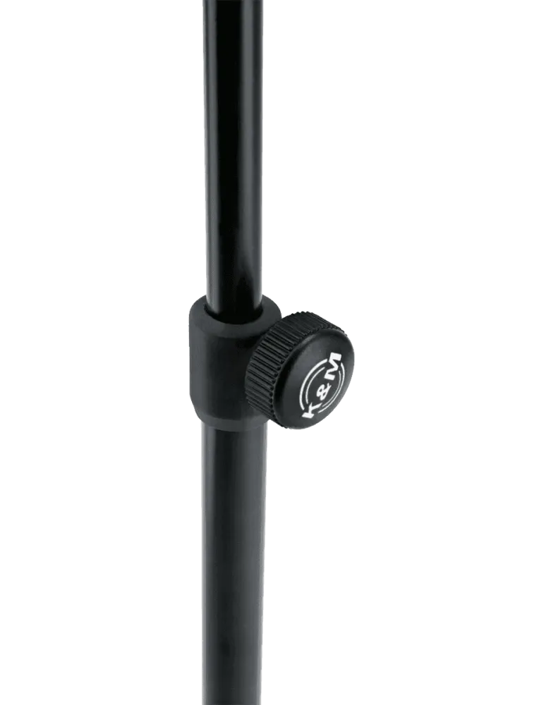  K&M 101-55 Schwarz vernickelt|MusicGoodDeal 