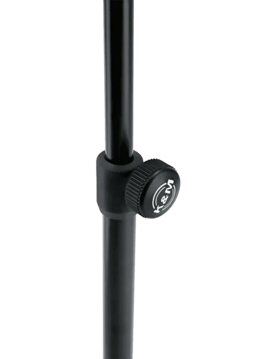  K&M 101-55 Schwarz vernickelt|MusicGoodDeal 