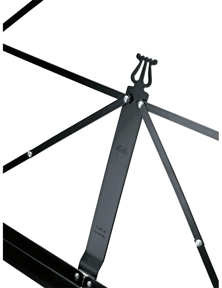  K&M 101-55 Schwarz vernickelt|MusicGoodDeal 