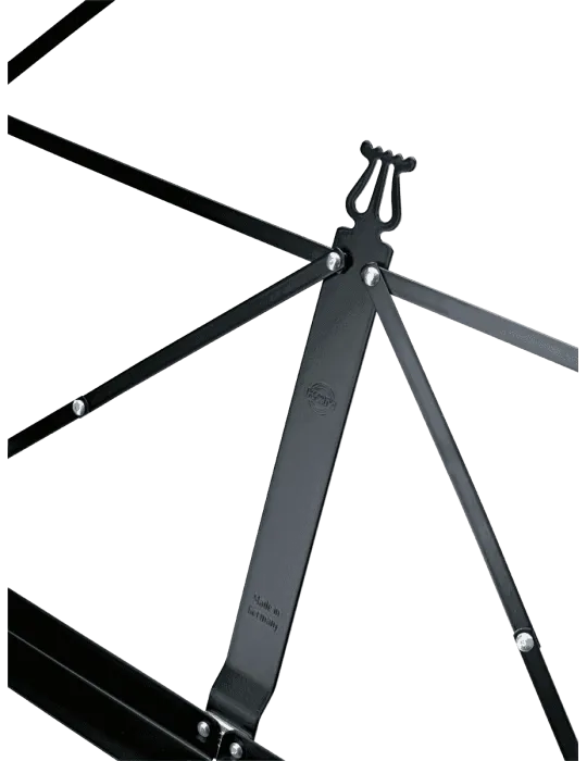  K&M 101-55 Schwarz vernickelt|MusicGoodDeal 