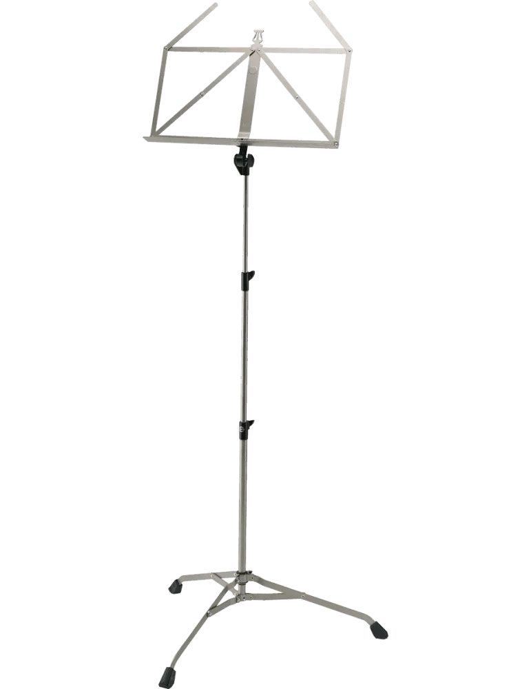  K&M 107 Vernickelter Stahl Verstärktes Stativ|MusicGoodDeal 