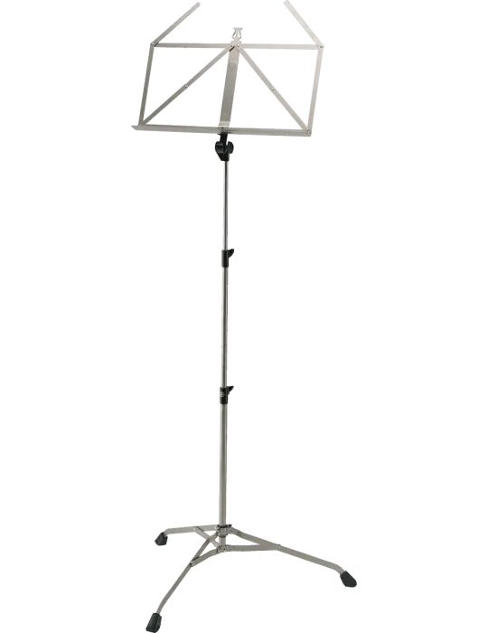  K&M 107 Vernickelter Stahl Verstärktes Stativ|MusicGoodDeal 