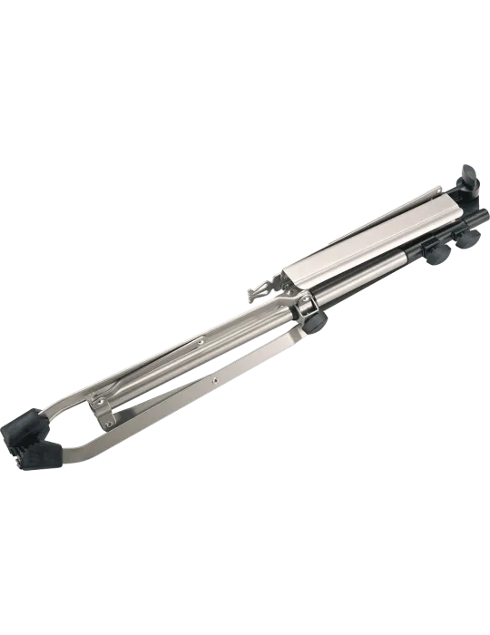  K&M 107 Vernickelter Stahl Verstärktes Stativ|MusicGoodDeal 