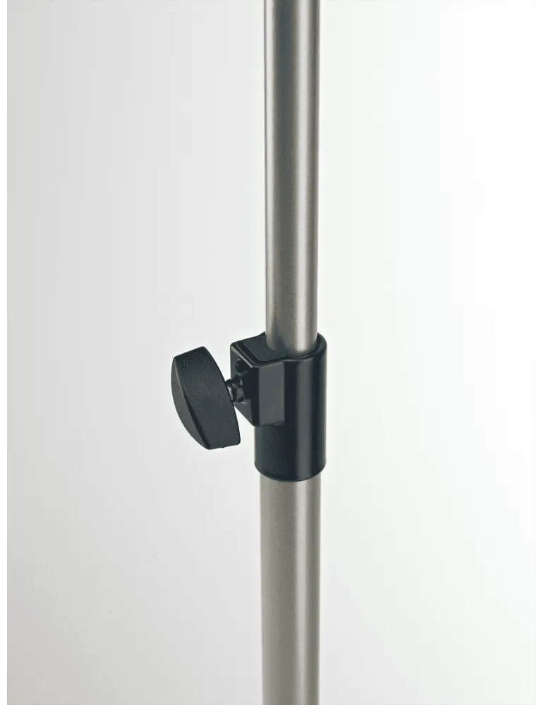  K&M 107 Vernickelter Stahl Verstärktes Stativ|MusicGoodDeal 