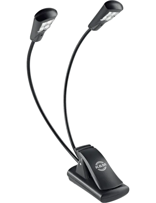  K&M 12246 Pultlampe 2 Arme 4 Leds|MusicGoodDeal 