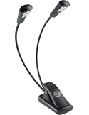  K&M 12246 Pultlampe 2 Arme 4 Leds|MusicGoodDeal 