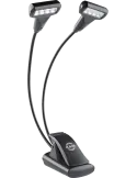  K&M 12273 Pultlampe 2 T-Arme 4 Leds|MusicGoodDeal 