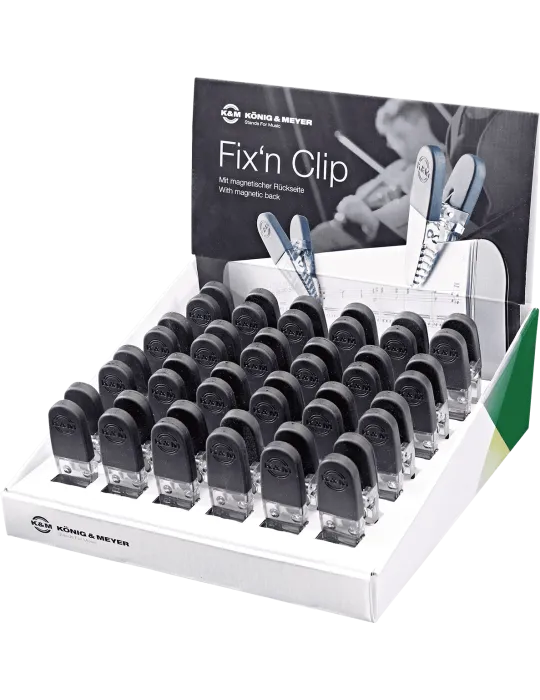  K&M 16055 Clips for partition x24|MusicGoodDeal 